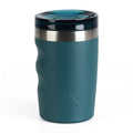 12oz Stainless Steel Insulated Travel Tumbler with Slider Lid - Teal Rain