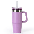18 oz Stainless Steel Insulated Tumbler with Handle - Lilac