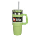 18 oz Stainless Steel Insulated Tumbler with Handle - Sonic Lime Stripes