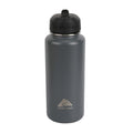 32 oz Insulated Stainless Steel Water Bottle with Flip Lid - Gray