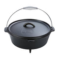5-Quart Pre-Seasoned Nonstick Cast Iron Dutch Oven with Bail Handle