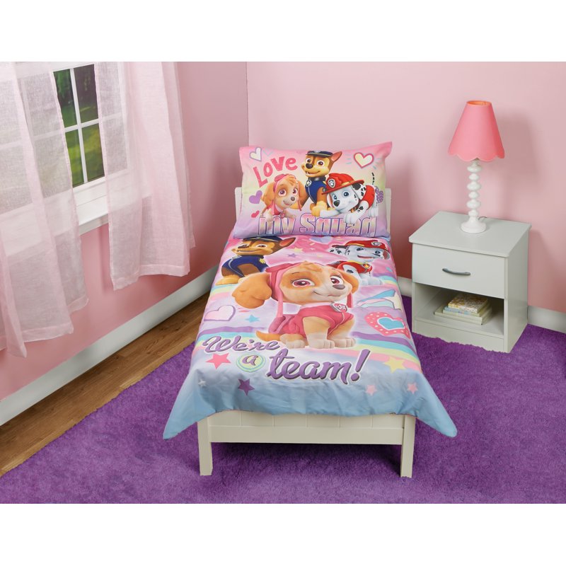 Toddler Bedding Set - Pink Paw Patrol