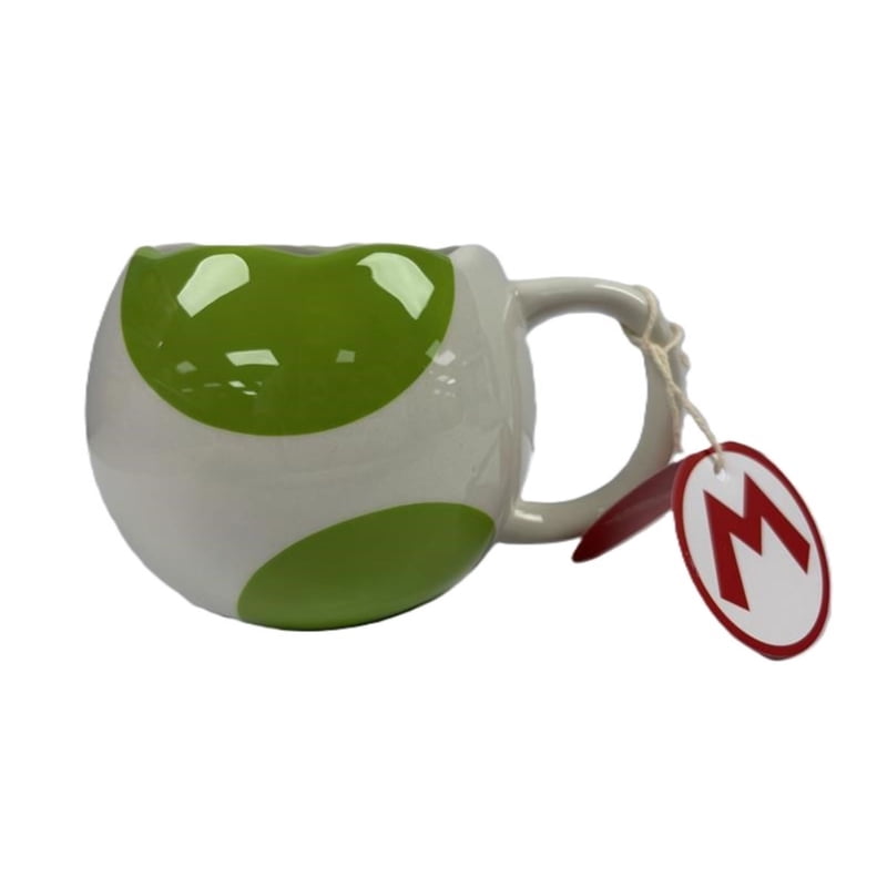 Yoshi Egg Ceramic Mug - 650ml Capacity for Gamers