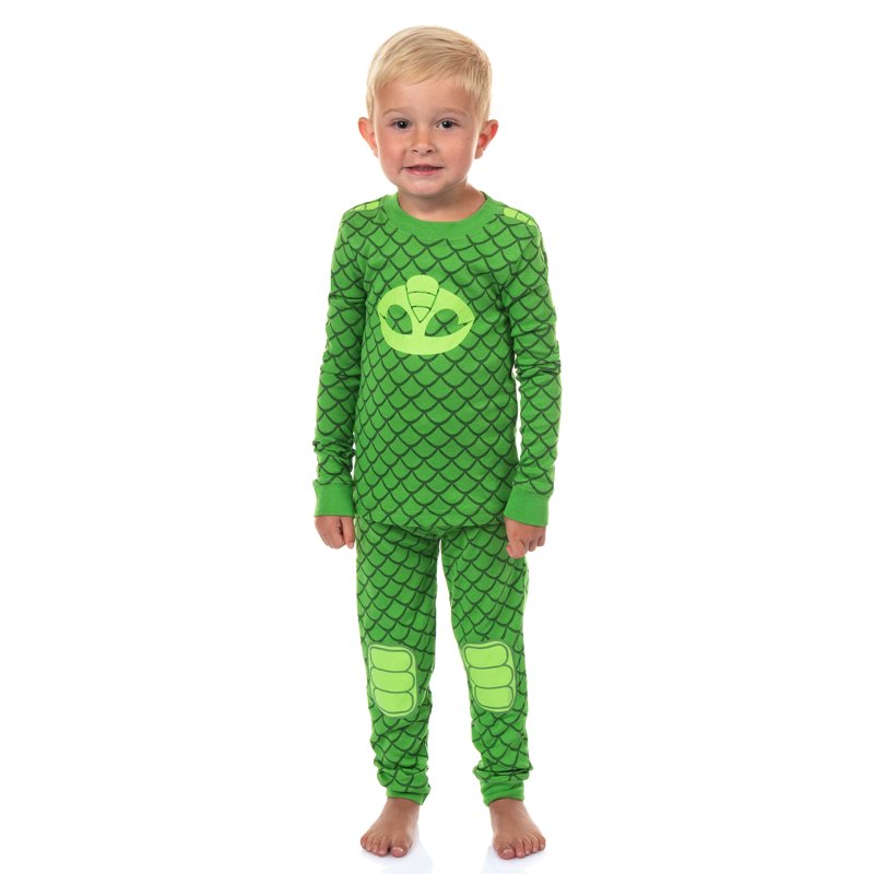 Green Toddler PJ Masks Catboy Costume Pajama Set - 3T
