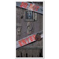 PMU Halloween Do Not Enter Door Cover - Spooky Halloween Decor, 1 Pack