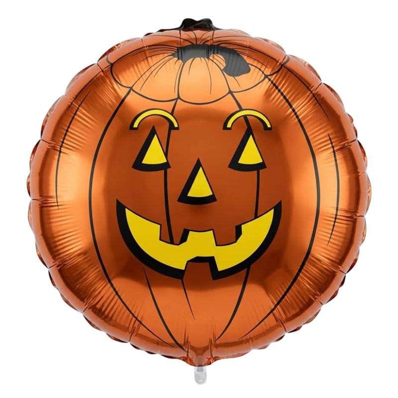 Halloween Jack-O-Lantern Mylar Balloon - 34 Inch Party Decoration - Pkg of 1 - Variation of Pkg of 1, Jack-o-Lantern