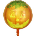 PMU Halloween Glowing Pumpkin 18-Inch Mylar Balloon - Variation of This Listing
