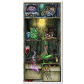 Halloween Refrigerator Door Cover - Spooky Witch Design, 30x60 Inches, Pkg of 1