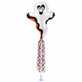 Halloween Glow Ghost Balloon - Pre-Inflated 12 Inch Mini Shape, Spooky Party Decor, Pkg of 1