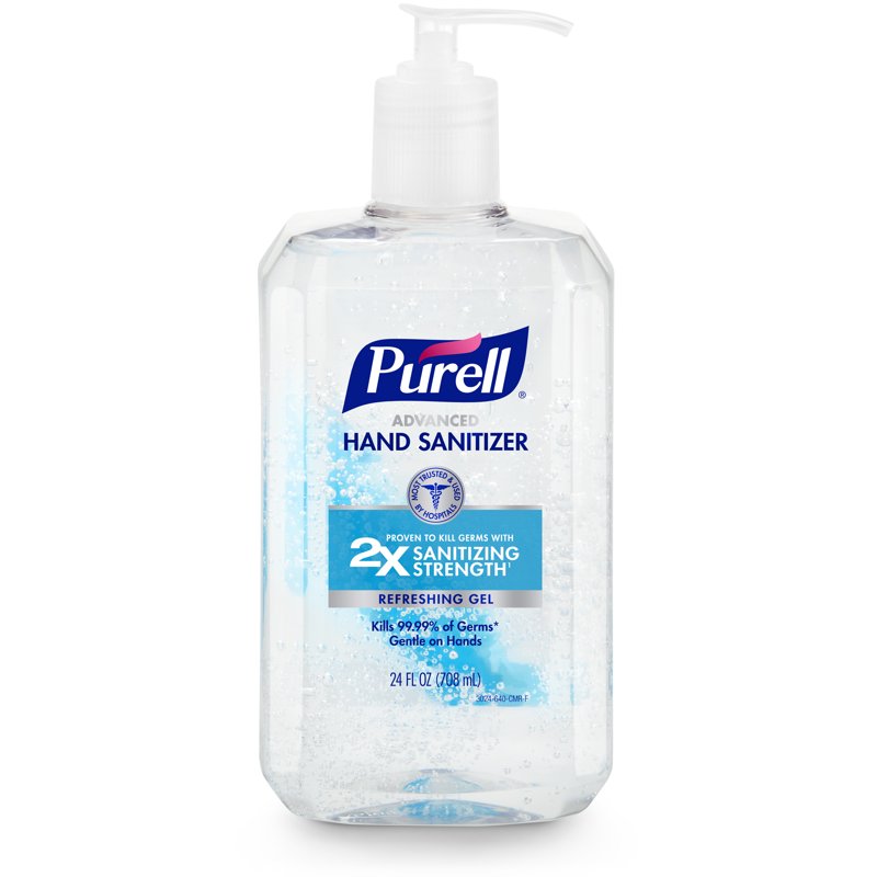 Advanced Hand Sanitizer Gel - 24 oz Pump Bottle