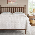 The Pioneer Woman Claire Lace Eyelet Quilt King Bleached Linen - Heirloom-Inspired Bedspread
