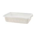 Ceramic Casserole Dish with Wood Lid - 9" x 13" Linen