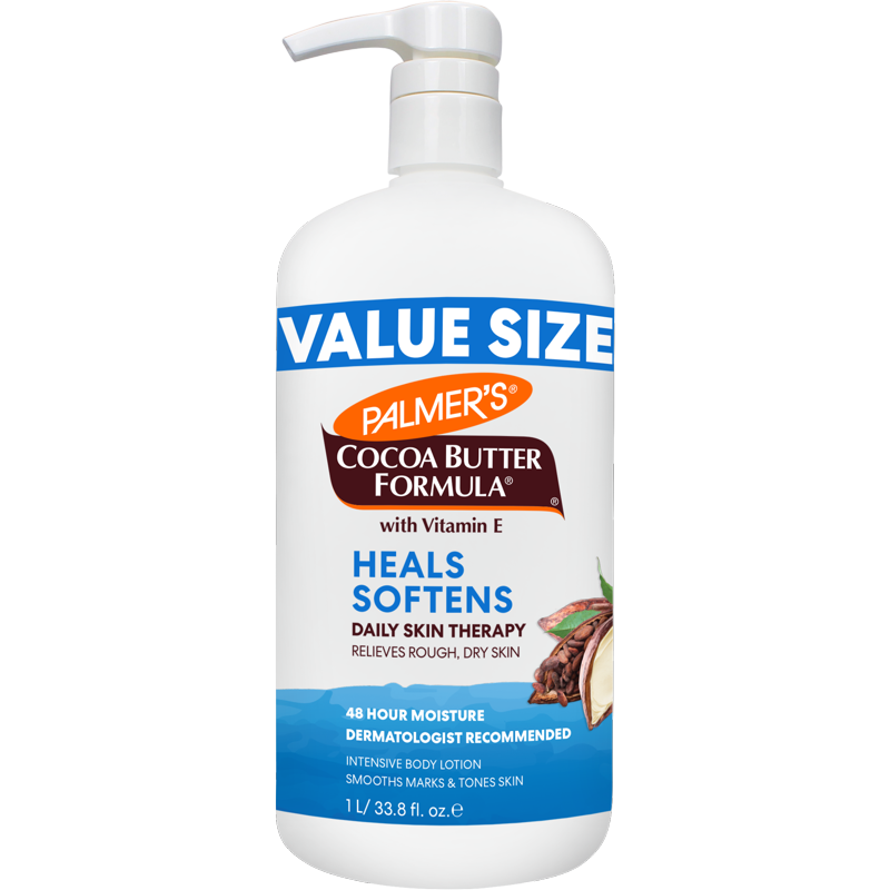 Cocoa Butter Daily Skin Therapy Body Lotion for Dry Skin - 33.8 fl. oz.