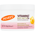 Vitamin E Body Butter - Intensive Moisturizing Cream for Dry Skin, 7.25 oz