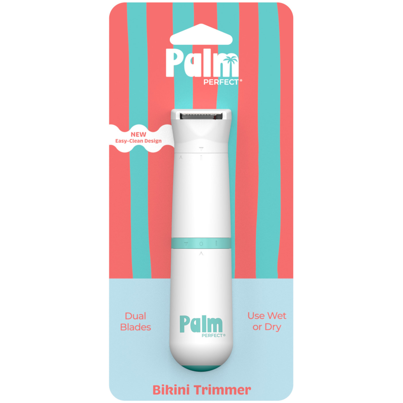 Bikini Trimmer for Precise Grooming - Dual Blade System