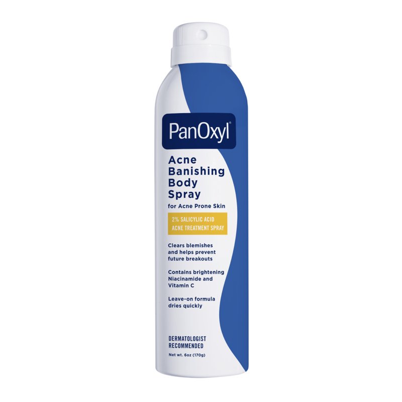 2% Salicylic Acid Acne Body Spray for Clear Skin, 6 oz