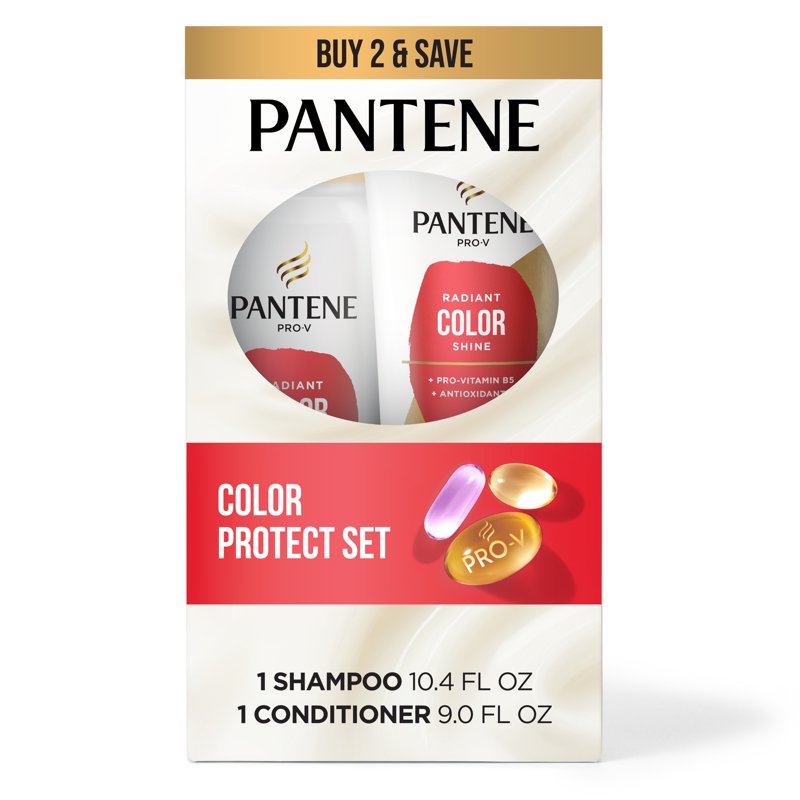 Radiant Color Shine Shampoo & Conditioner Set - 10.4 fl oz + 9.0 fl oz