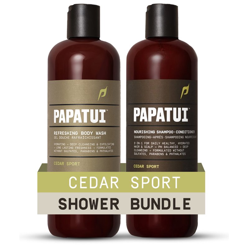 Cedar Sport Body Wash & 2-in-1 Shampoo Conditioner Bundle