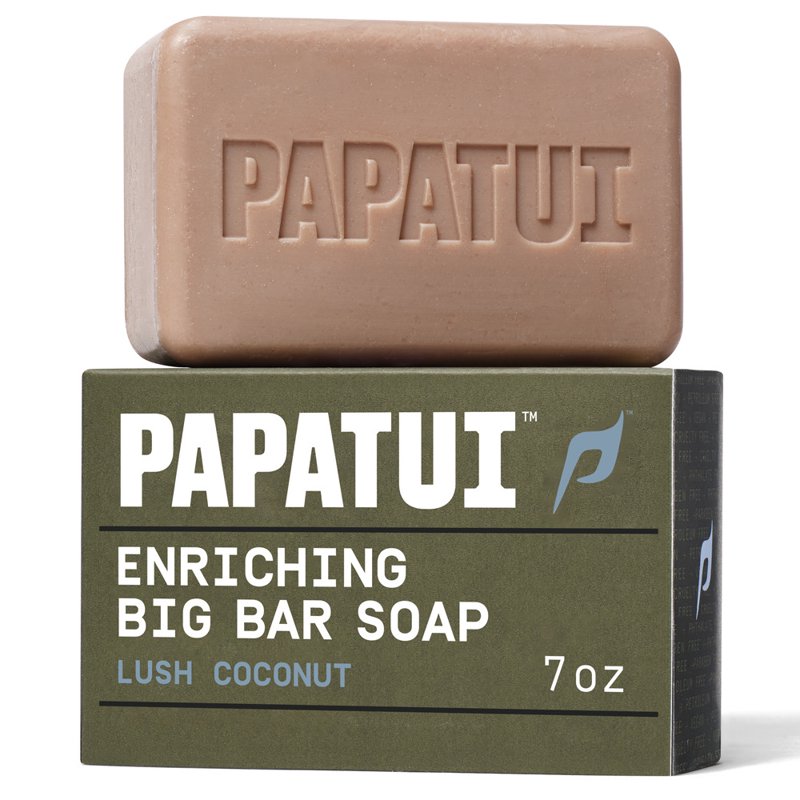 Men's Bar Soap - Enriching Lush Coconut, 7 oz for Daily Use