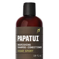 Men's 2-in-1 Shampoo and Conditioner, Cedar Sport, 18 oz - Sulfate-Free