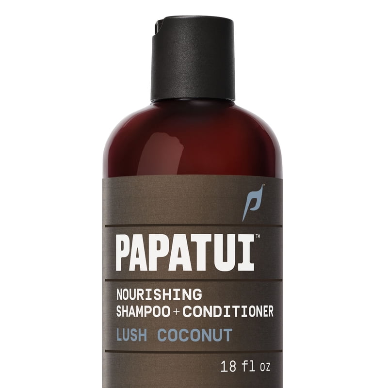 Nourishing Men's 2-in-1 Shampoo and Conditioner - Lush Coconut, 18 oz