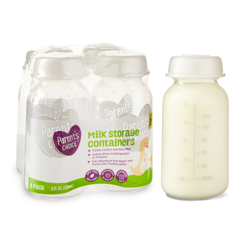 Breast Milk Storage Containers - 5 fl oz, 4 Pack