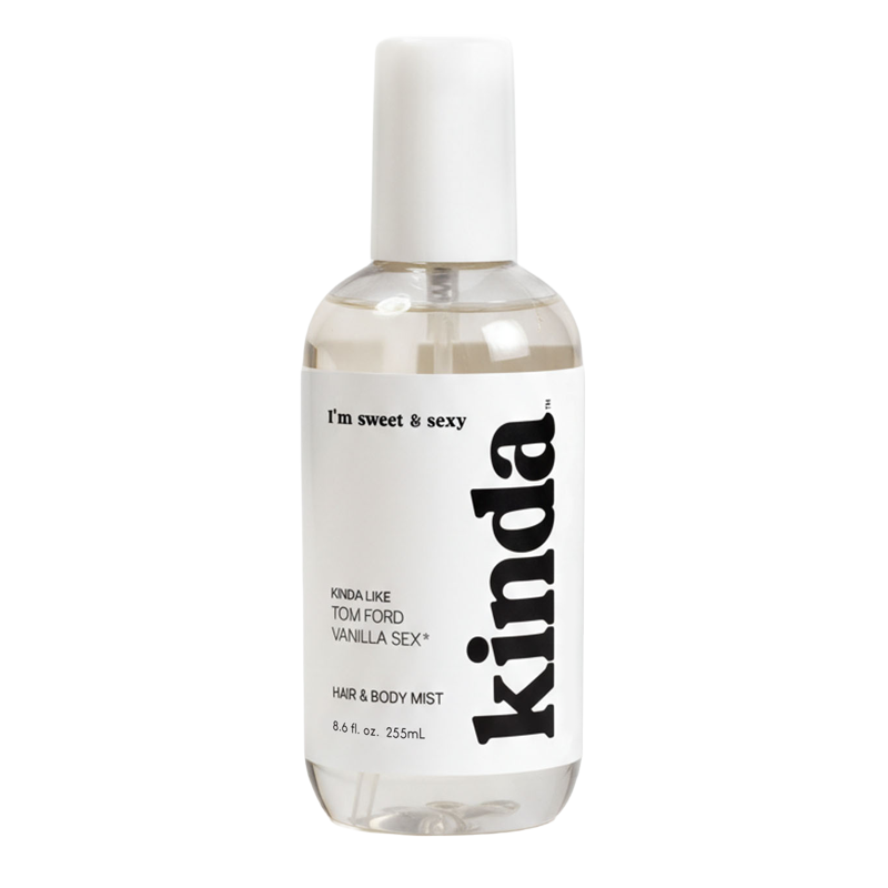 Amber Vanilla Hair and Body Mist - Long-Lasting Fragrance Spray 8.6 fl oz