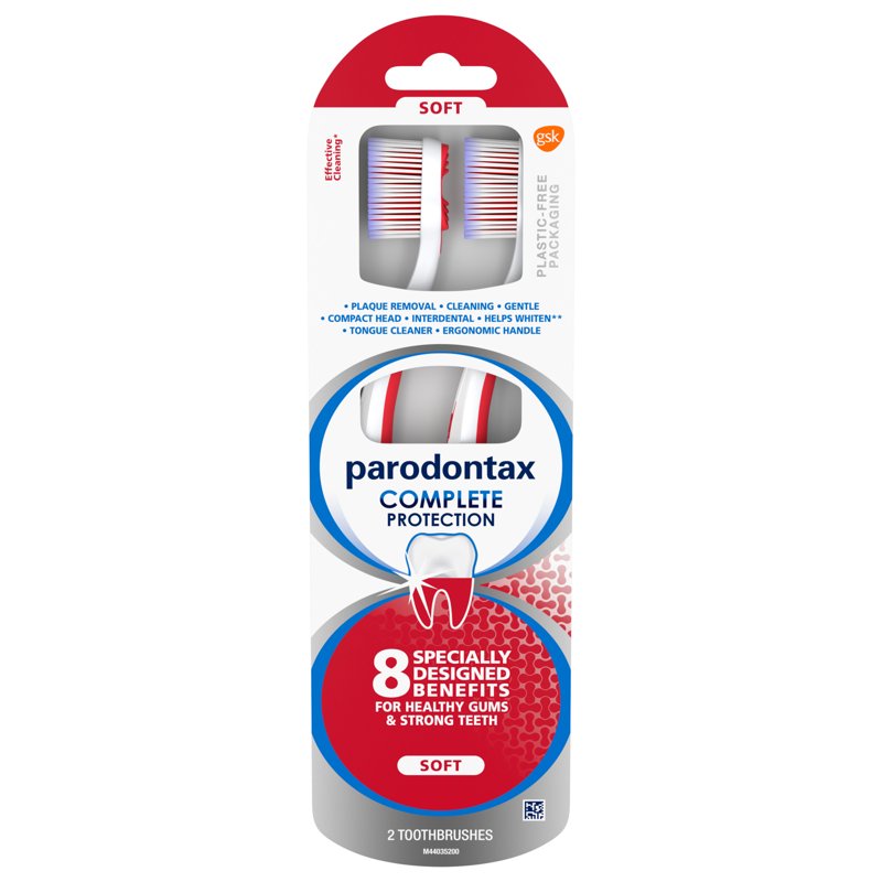 Complete Protection Manual Soft Toothbrush - 2 Pack