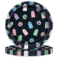 30-Pack 9-Inch Pastel Ghosts Halloween Paper Plates for Parties