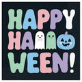 Pastel Ghosts Halloween Lunch Napkins - 45 Count, 6.5-inch Disposable Tableware