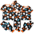 Kids Halloween Pajama Set Ghost & Pumpkin 2T Black Variation of THIS listing