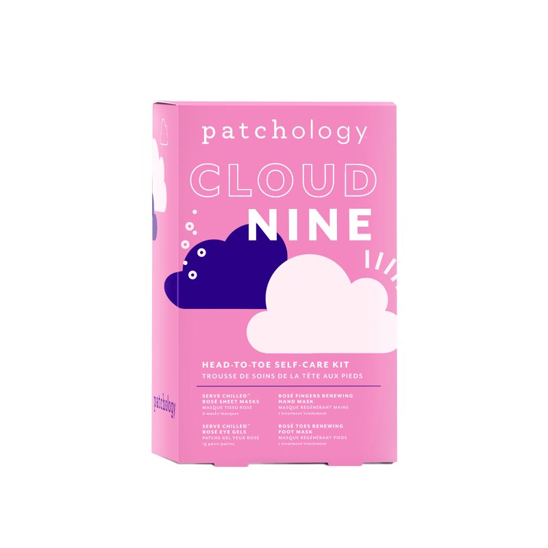 4-Piece Head-to-Toe Hydrating Skin Care Mask and Self-Care Gift Set