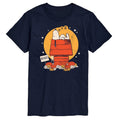 Navy Snoopy Halloween Dog House Graphic T-Shirt Men 2XL