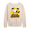 BIRCH Peanuts Snoopy Pumpkin Patch Lightweight French Terry Long Sleeve Shirt - 4X