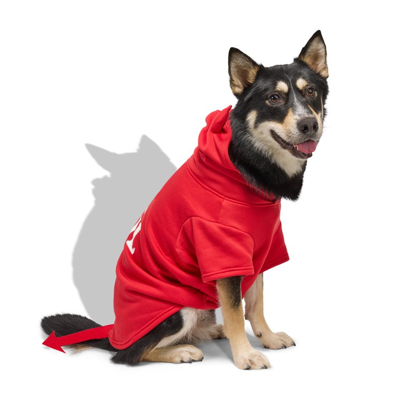 Petco Lil' Devil Pet Costume Hoodie XS Variation - Halloween Pet Apparel