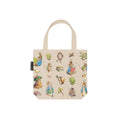 Peter Rabbit Pattern Mini Tote Bag - 100% Cotton Canvas