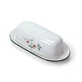 Winterberry Covered Butter Dish - Holiday Stoneware