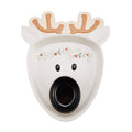 Winterberry Reindeer Chip and Dip Serving Tray - Festive Design