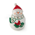 Winterberry Snowman Cookie Jar - 10 Inch Dolomite Design