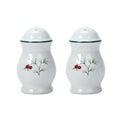 Winterberry Stoneware Salt and Pepper Set - Holiday Design