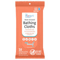 Water-Activated No-Rinse Bathing Cloths with Aloe & Vitamin E - Single Pack