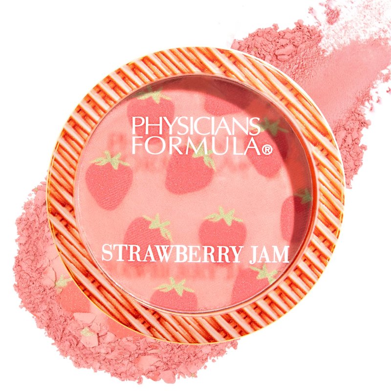 Strawberry Jam Blush with Murumuru Butter, Creamy Radiant Cheek Color 0.19 oz