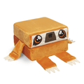 Orange Sloth Kid Cubes Plush Toy & Toddler Pillow - 2-in-1 Fun & Cozy