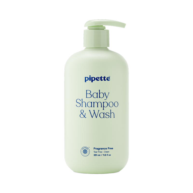 Tear-Free Baby Shampoo and Wash - Fragrance-Free, 11.8 fl oz