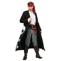 Plus Size Pirate Flag Captain Costume for Men - 3X