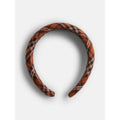 Women's Plaid Headband - Brown Autumn Fashion Accessory - Way To Celebrate