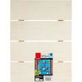 Unfinished Plaid Rectangle Wood Pallet Plaque - 15.9 x 11.9 in - Single