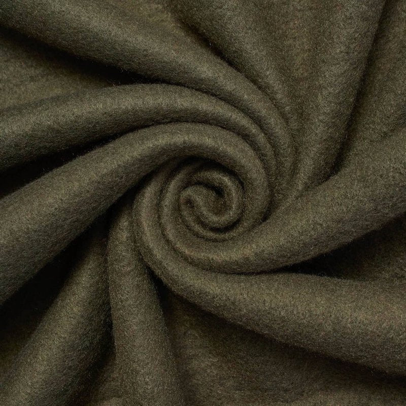 Polar Fleece Fabric by the Yard - Soft, Thick, Anti-Pill Polyester for Blankets & Apparel - Army Green 10 Yards