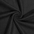 Polar Fleece Fabric by the Yard - Soft Anti-Pill Polyester for Blankets & Clothing - 10 Yards Black