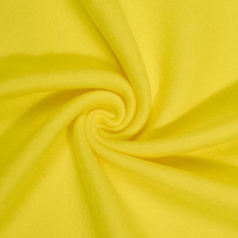 Polar Fleece Fabric 60 Inch Soft Anti-Pill Polyester for Blankets & Crafts - 5 Yards Neon Yellow